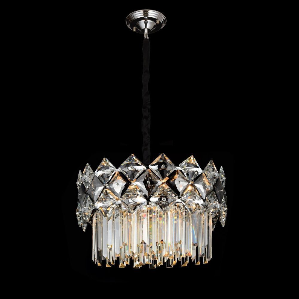 Люстра 45*45*98 см, 8*E14 Gerhort G21096/8CR+CL, Хром