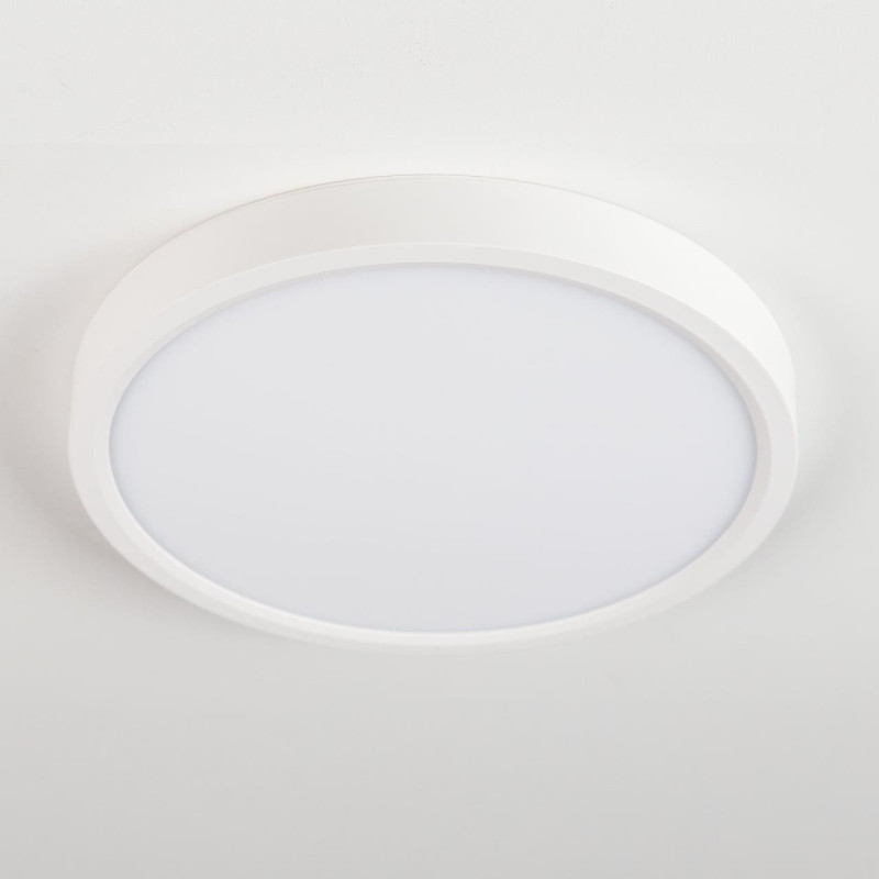 Светильник 23 см, 18W, 3000К, 2200 Lm, 7 м2 Citilux Бейсик CL738180V белый