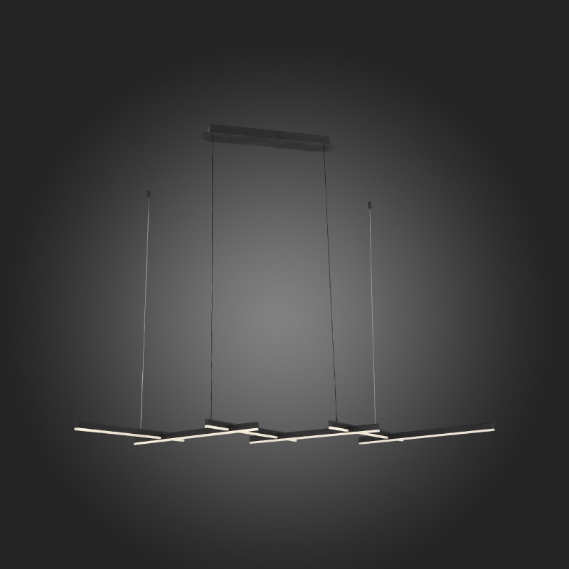 Люстра подвесная 112*82 см, 84W 4000K ST LUCE BASONI SL394.403.06 Черный