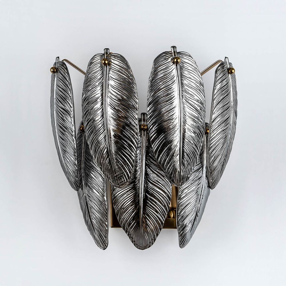 Настенный светильник 27*18 см, 2*Е14 MODELUX ML.20202.2 BS латунь