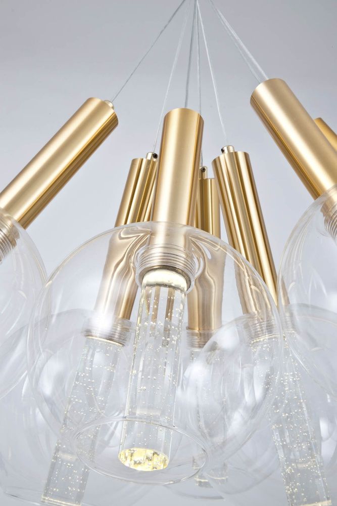 Подвесной светильник 53*53*140 см, LED 20W, 4000K, Золото MODELUX ML.88917.7 GD