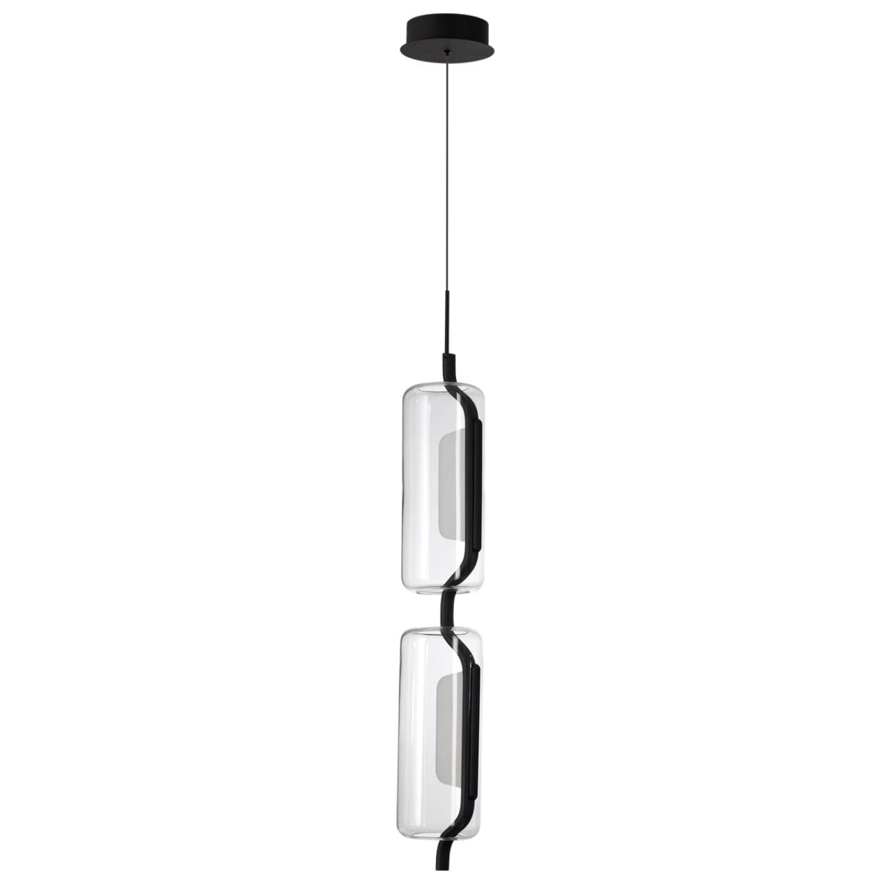 Светодиодный светильник 12 см, 20W, 3000K, Odeon Light Kavia 5003/20L, черный