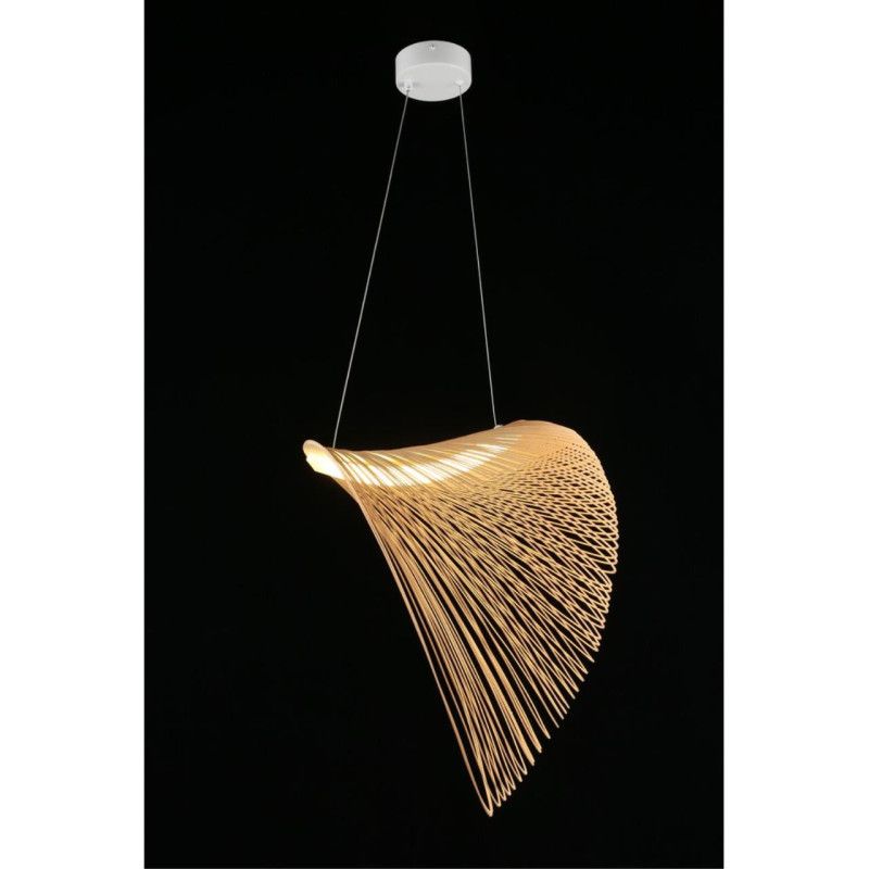 Подвесная люстра 47*60*90-220 см, 1*LED, 21W, 3000K, Aployt Amareynt APL.655.03.21, белый