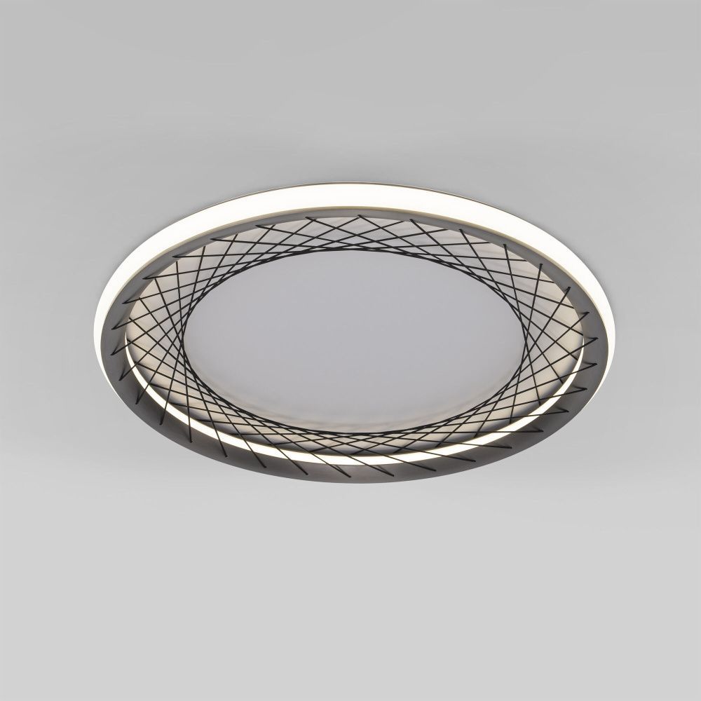 Светильник 61*61*7,5 см, LED*40W, 4000K, Eurosvet Parafe 40023/1 LED, серый, a069304