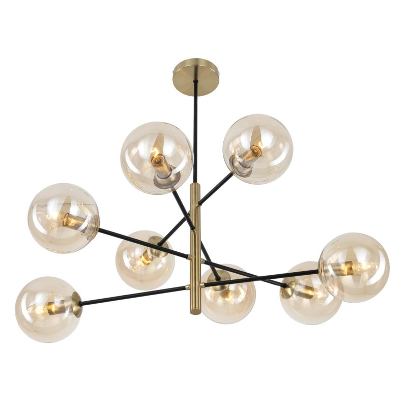 Люстра 85*70 см, 8*E14, Бронза Citilux Лорен CL146283