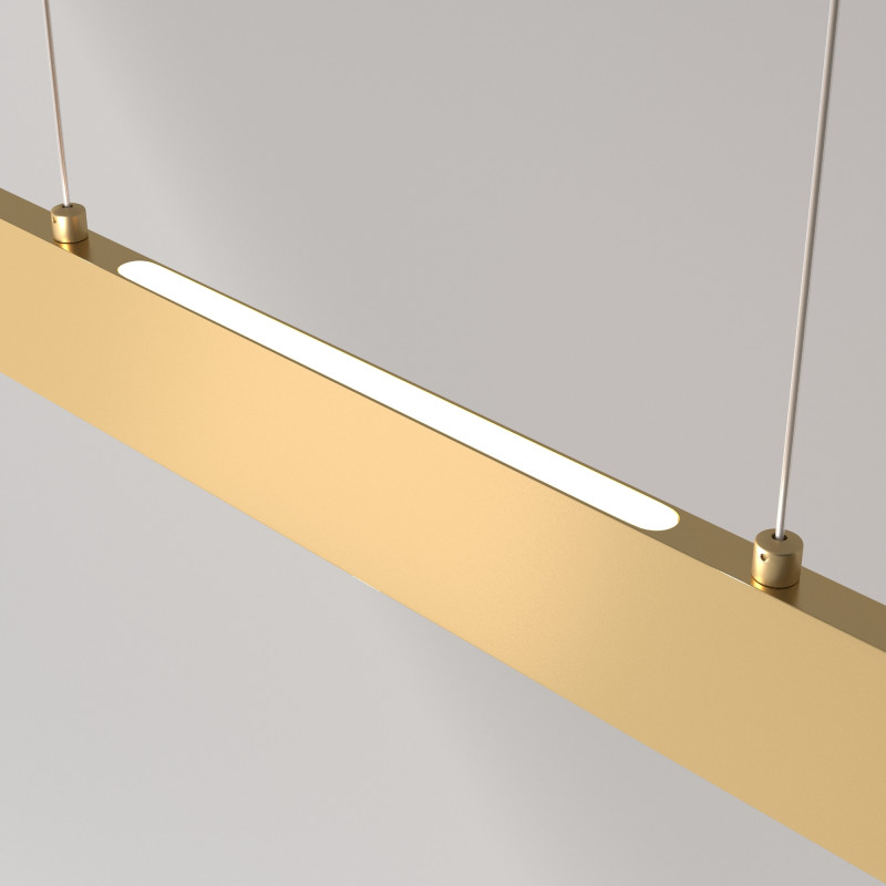 Светильник подвесной Maytoni Step P010PL-L30G4K, 30W LED, 4000K, золото