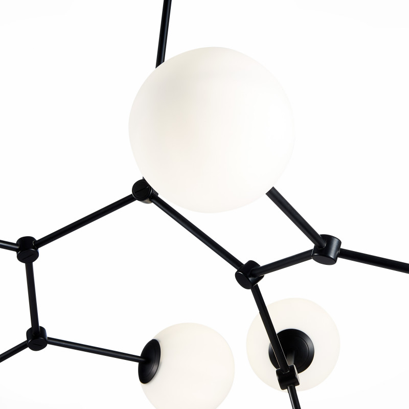 Люстра подвесная 112 см, ST LUCE CHIETI SL1506.403.08 Черный