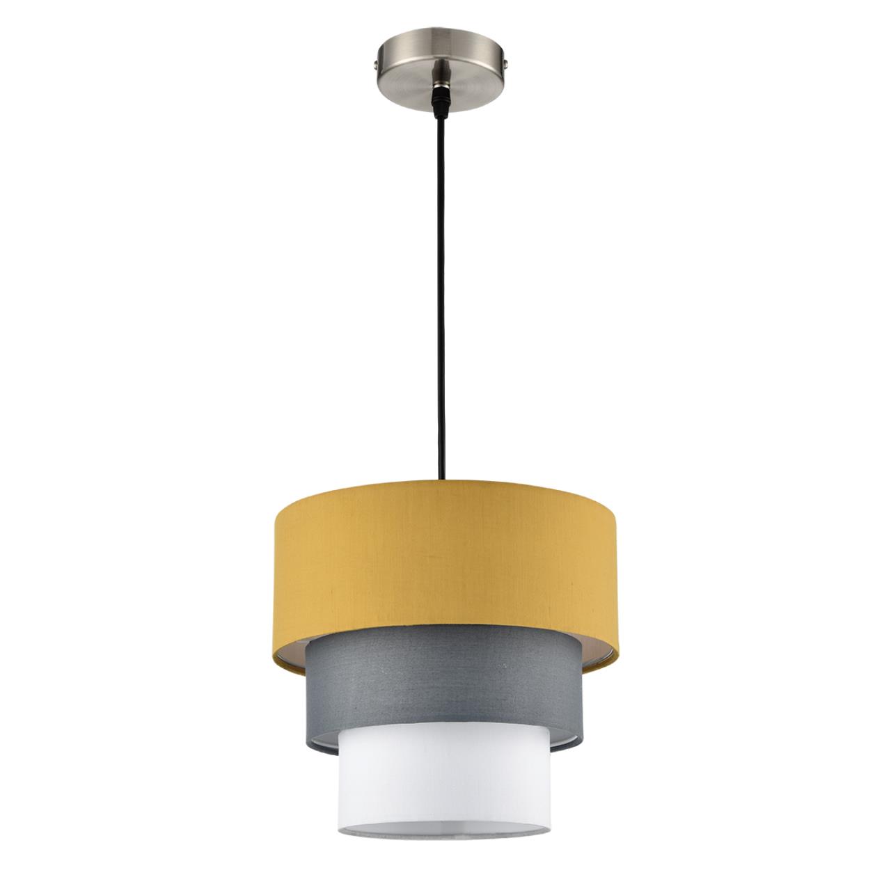 Светильник подвесной 25*25*120 см, 1*E27 Lumion Ilaida 8038/1 никель