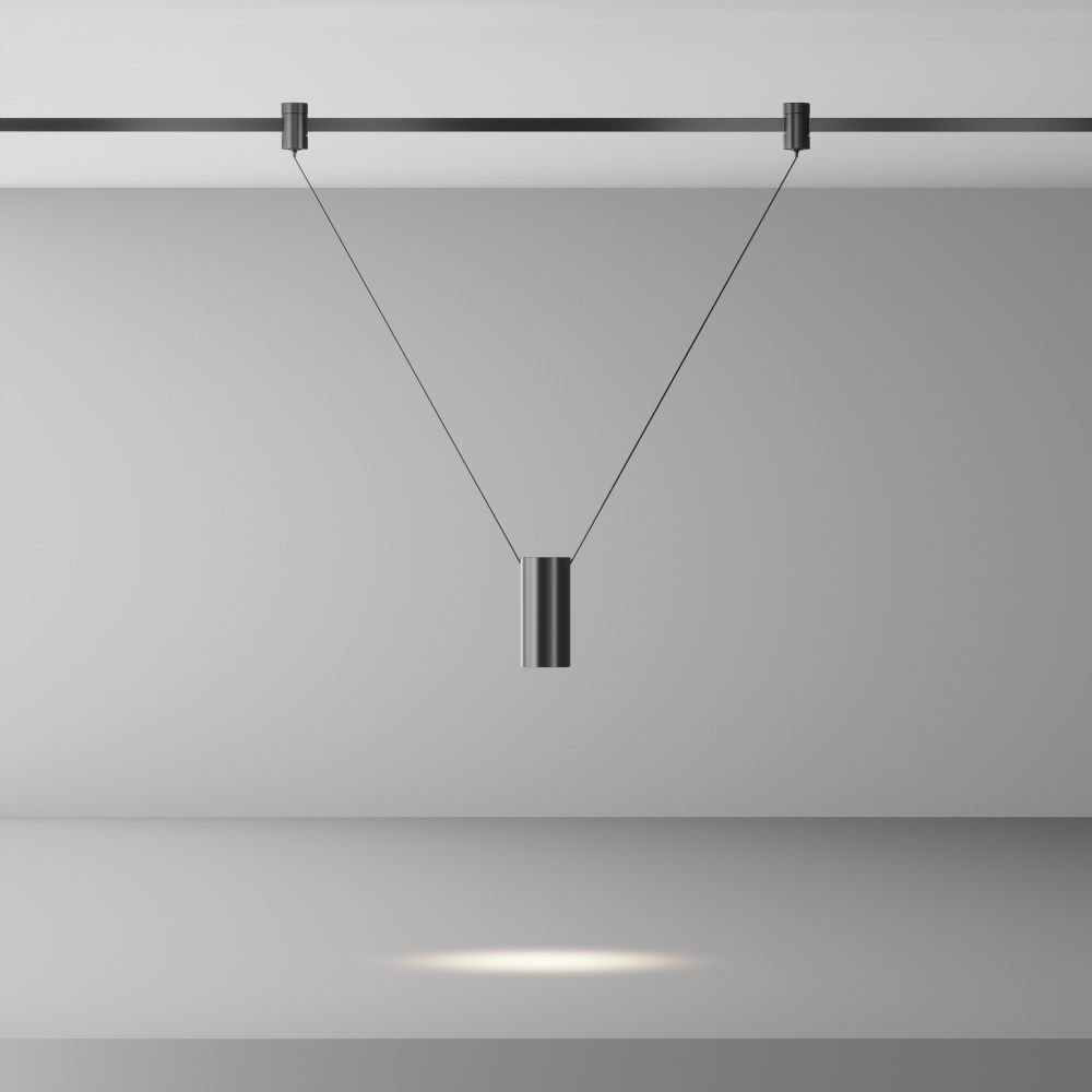 Трековый светильник  TR157-1-12W4K-B **-12 см, *LED*12W, 4000K, Maytoni technical FLARITY TR157-1-12W4K-B, Черный