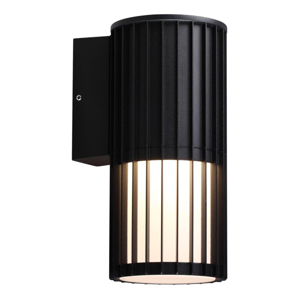 Уличный фасадный светильник 12,5*9,5*21- см, 1*E27*25W, Novotech Costas NOV370991, черный