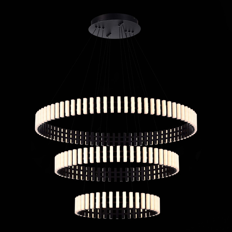 Люстра 80 см, 105W, 3000K ST LUCE ESTENSE SL6203.403.105 Черный