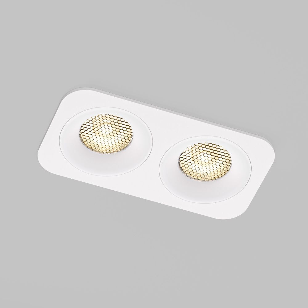 Светильник встраиваемый Tetro 20W 3000K белый IP44 15277/LED Elektrostandard  4690389217906, a071314