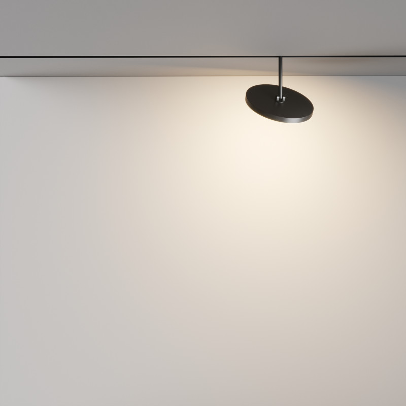Светильник на шине 18,5*18,5*16,7 см, LED, 15W, 3000К, Maytoni Technical PLATO TR131-2-15W3K-B черный