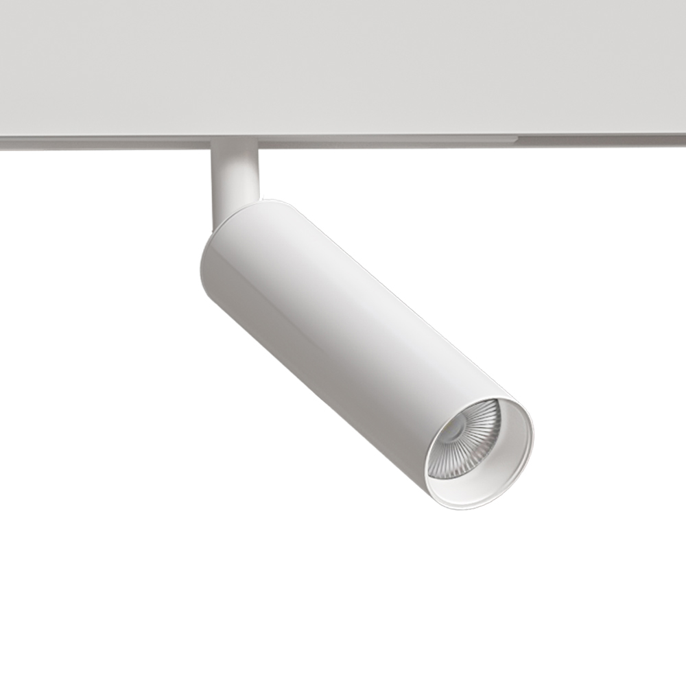 Трековый светильник 12,7*18 см, LED * 1 * 8W, 2700-6000 К, Arte Lamp Linea A4690PL-1WH, Белый