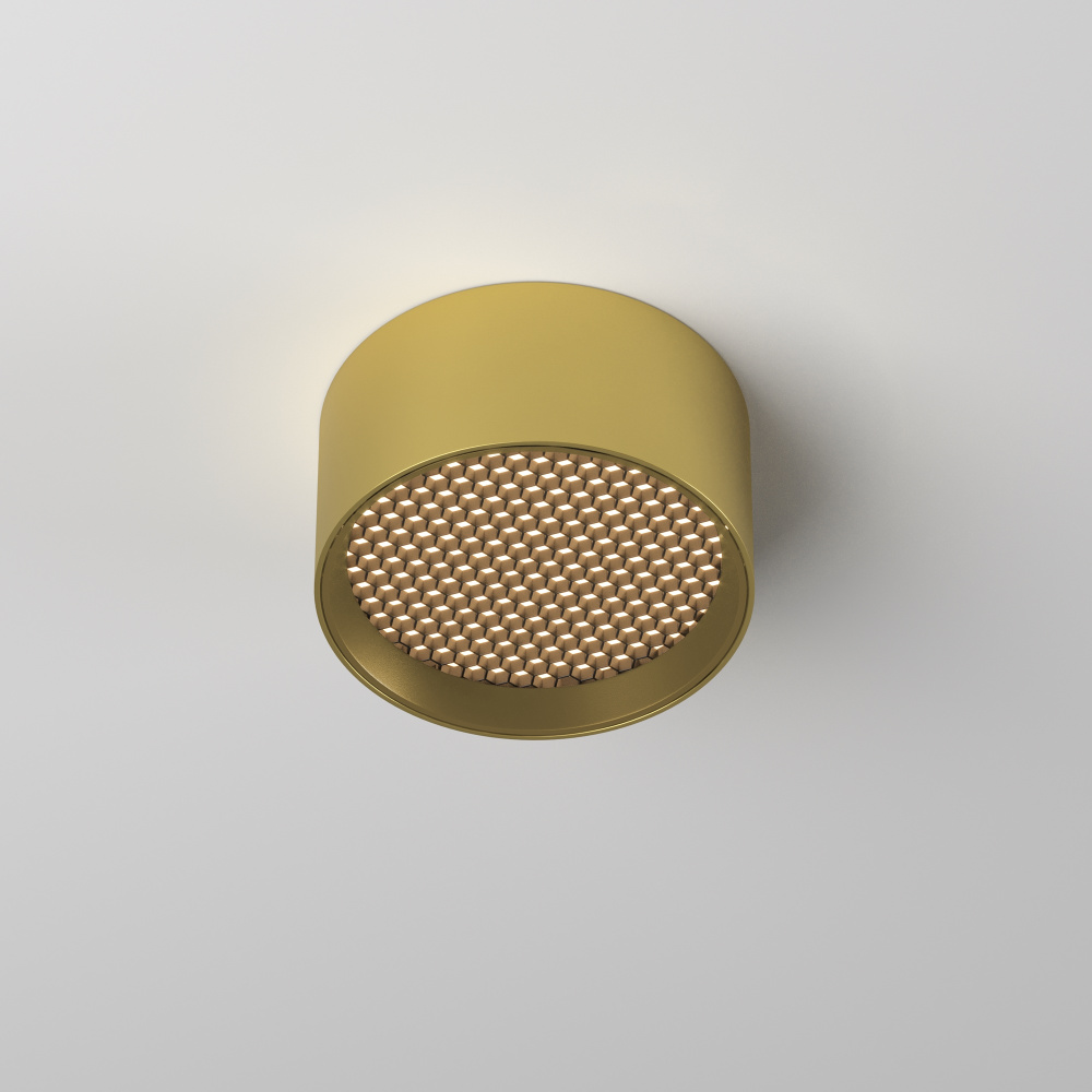 Светильник  C122CL-L7-3K-BS **-4 см, *LED*7W, K, Maytoni technical Glare C122CL-L7-3K-BS, Латунь