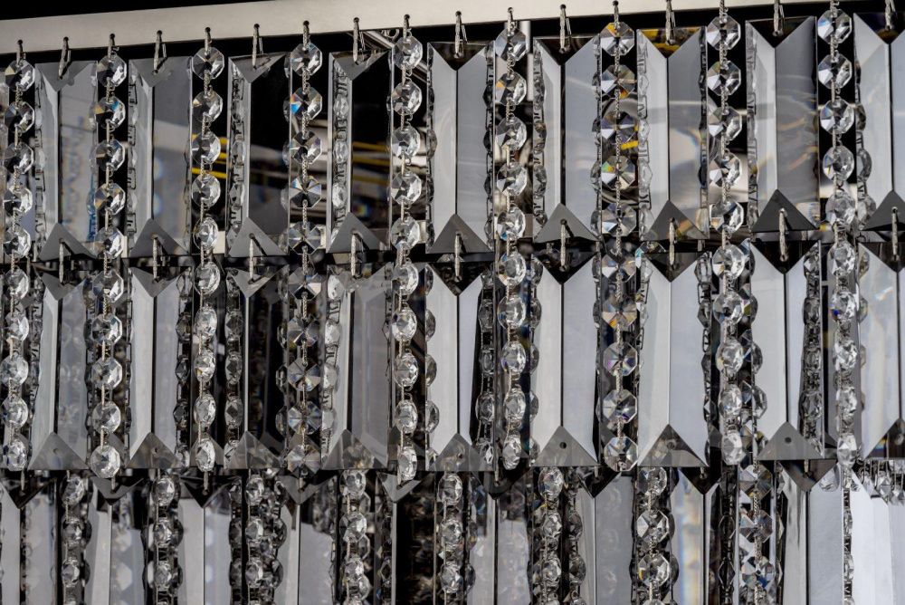 Люстра *40*40 см, 4*E27*60W, Arti Lampadari Rozzano Rozzano E 1.5.40.106 NP, Никель