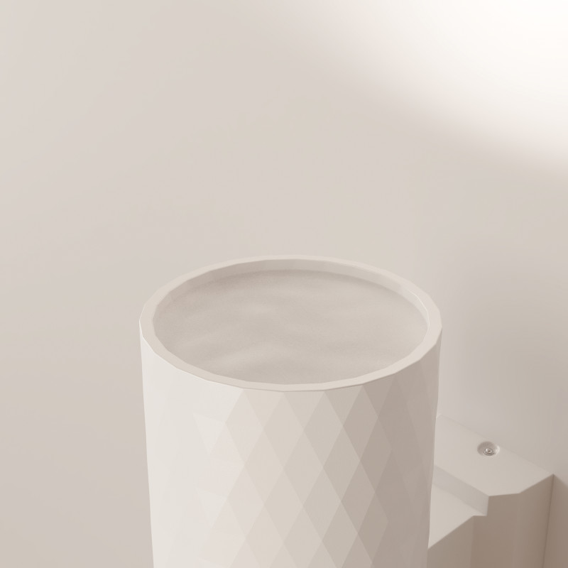 Светильник настенный 6,5*6,5*14,5 см, 1*GU10, 50W, Maytoni Bowery O583WL-01W белый