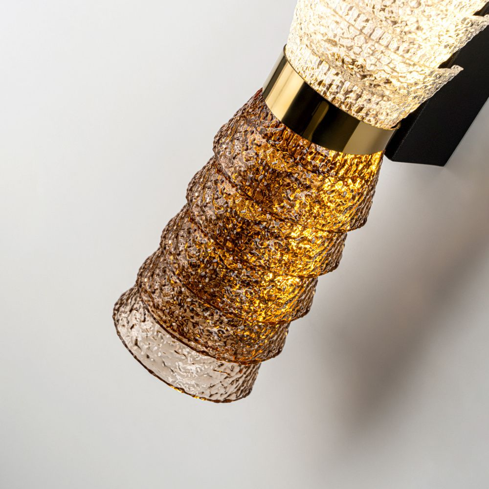 Бра 7,5*10*43 см, LED*12W, 3000-6000K, Modelux  ML.723.430 GD, Золото