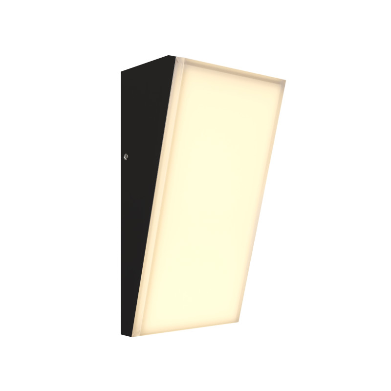 Светильник настенный 9*7*18 см, LED, 10W, 3000К, Maytoni Brick O436WL-L10GF3K1 серый