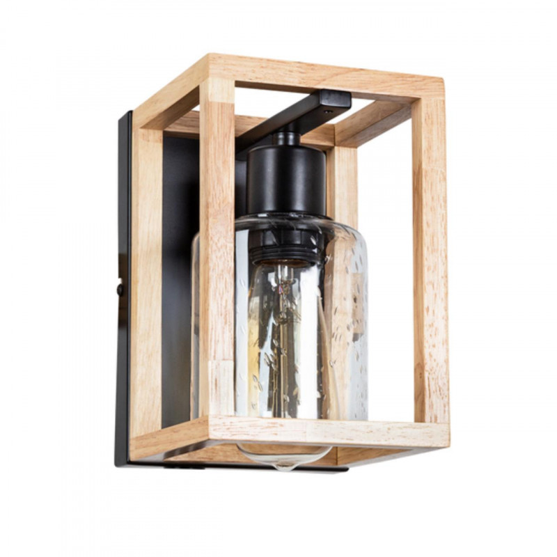 Бра Arte Lamp DUBLIN A7025AP-1BK черный/бежевый