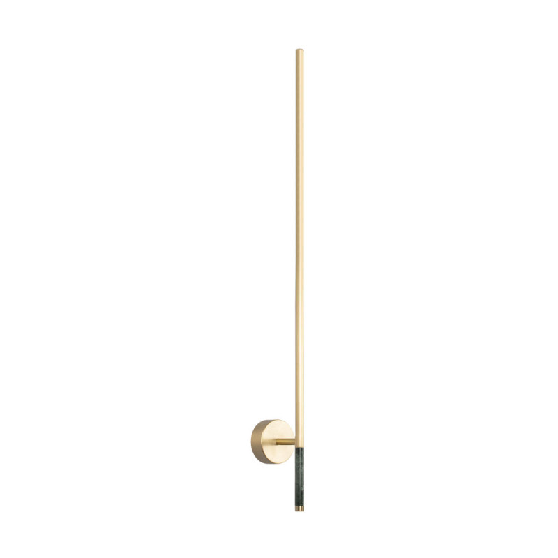 Бра 93 см 1*LED*12W, 3000К Loft It 10150/930 Green Handle, Золото, зеленый