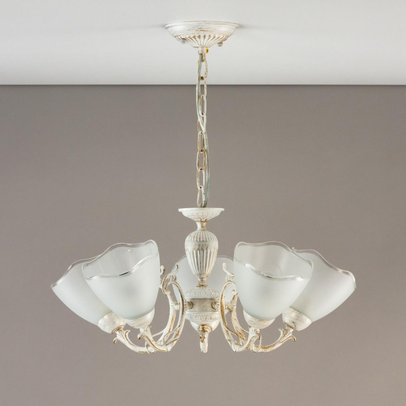 Люстра 56 см Citilux Латур CL413250 белый/золото