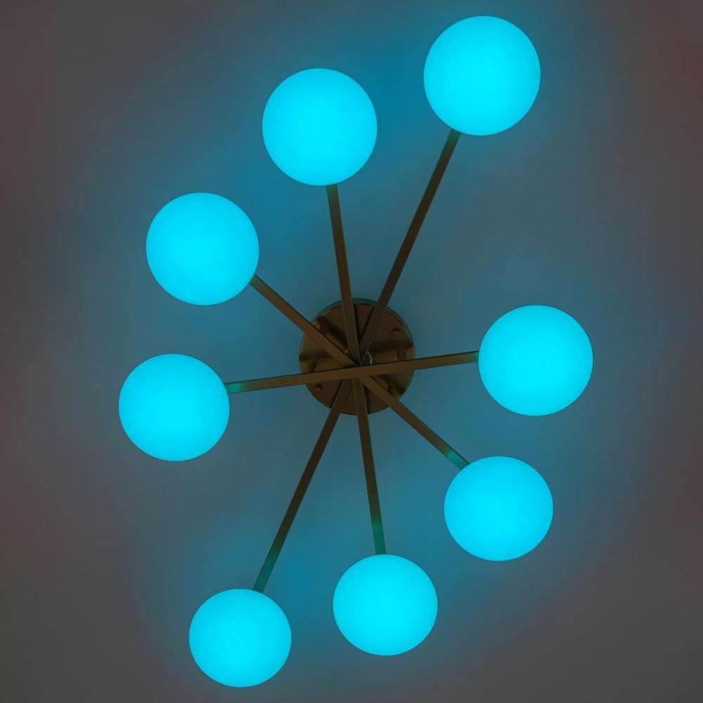 Светильник 110 см, 96W, 3000-5500K, Citilux ATMAN SMART CL226A183 LED RGB, бронза