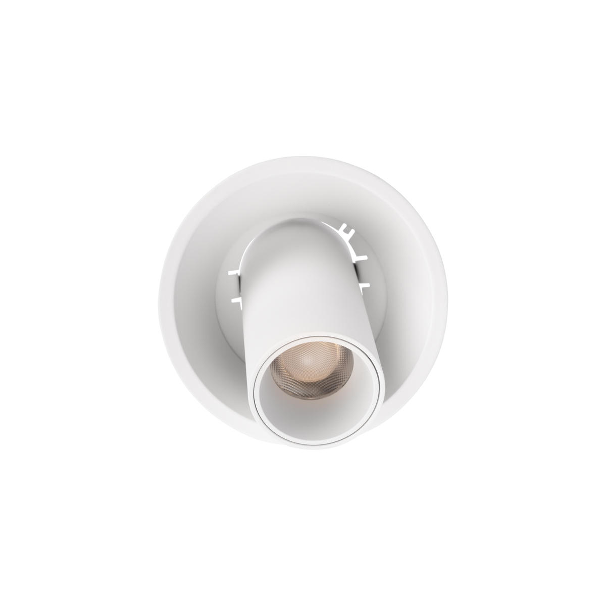 Встраиваемый светильник 9*9 см, 1*LED*10W 4000K LOFT IT Lens 10322/A White белый
