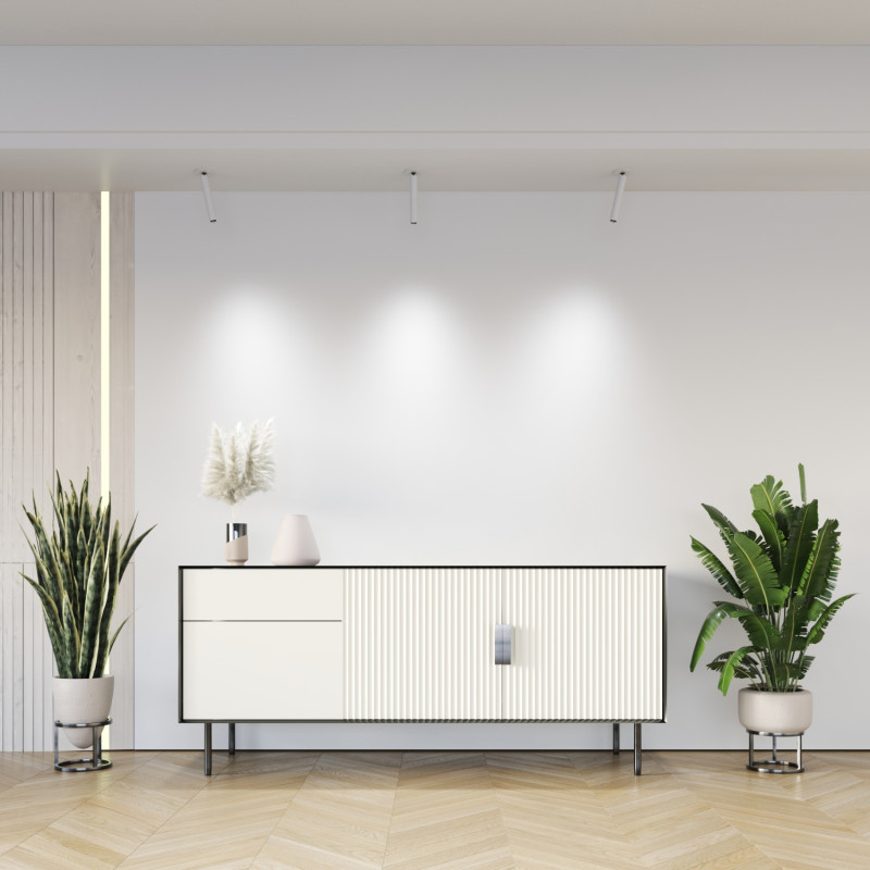 Спот 13,8*2,3*17,8 см, LED * 8W, 4000K, Denkirs Space DK2517-WB, черный