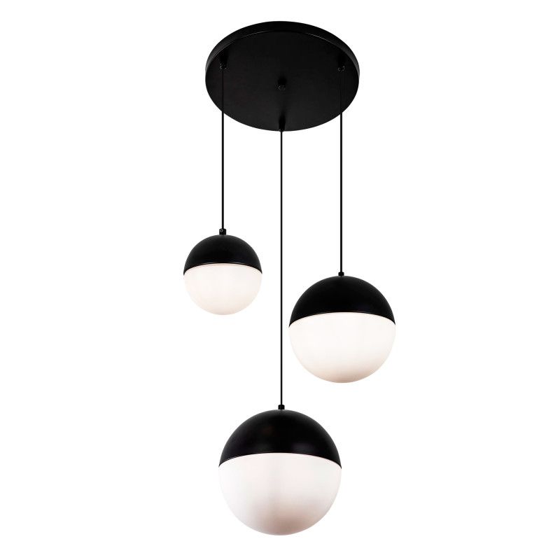 Подвесной светильник 45*45*200 см, Е27 3x60ВтW, , Черный MODEMODERN MD.9053.3