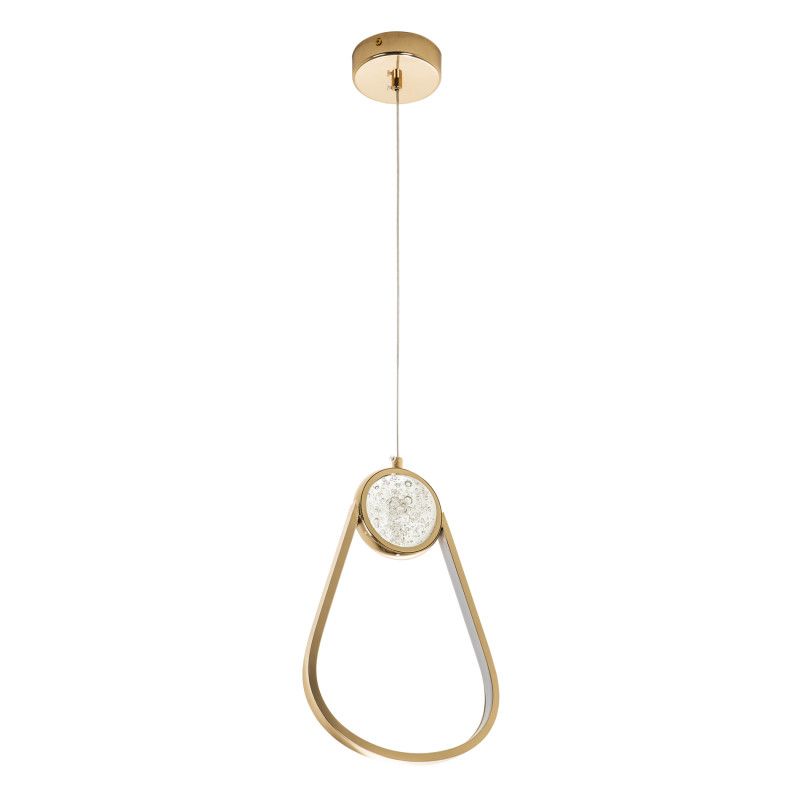 Светильник 29*20*37-135 см, *LED*20W, 4000K, LED4U L8601-1 GD, Золото