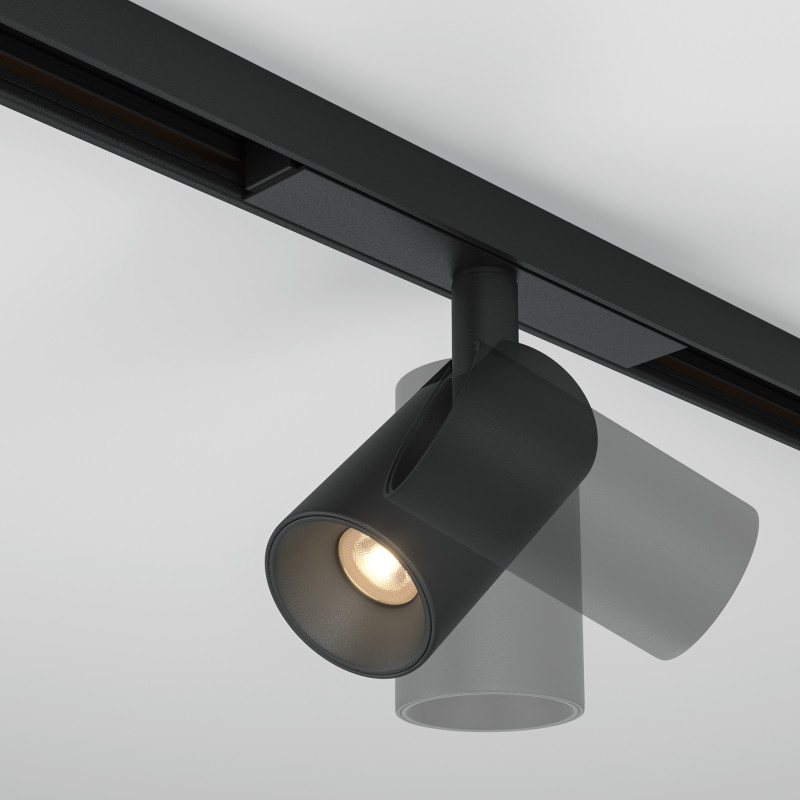 Светильник на шине 3,2*3,2*5,8 см, LED, 5W, 3000-6000К, Maytoni Technical FOCUS LED TR176-1-5WTW-M-B черный