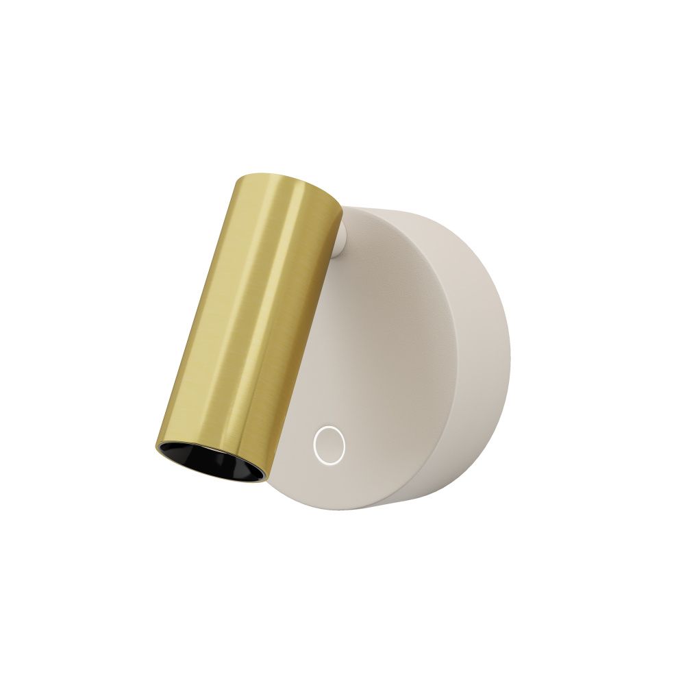 Бра 6,5 см, LED*3W, 3000K, Maytoni Twist C081WL-L3WBS3K, Латунь