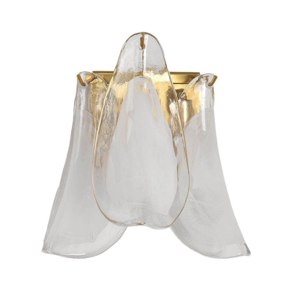 Бра 10*23*21-21 см, 1*E14*40W, Lumion Plume 8385/1W, золотой