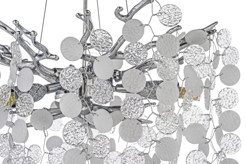 Люстра подвесная *37* см, 3*G9*40W, Dio D`arte Tavenna Nickel Tavenna H 1.5.32.103 N, Никель