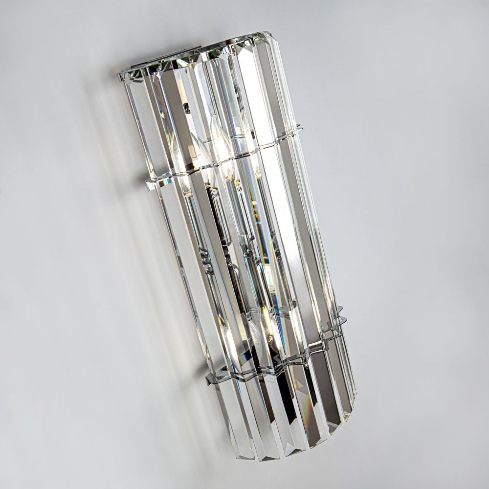 Бра 18*12*40 см, Е14 2x40W, Хром MODELUX ML.508.02 CR