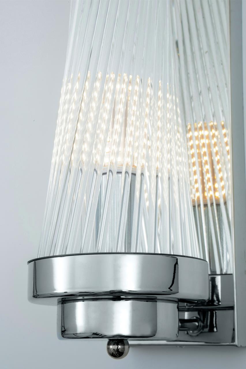 Бра 12*17*60 см, Е14 2x40W, Хром MODELUX ML.507.600 CR