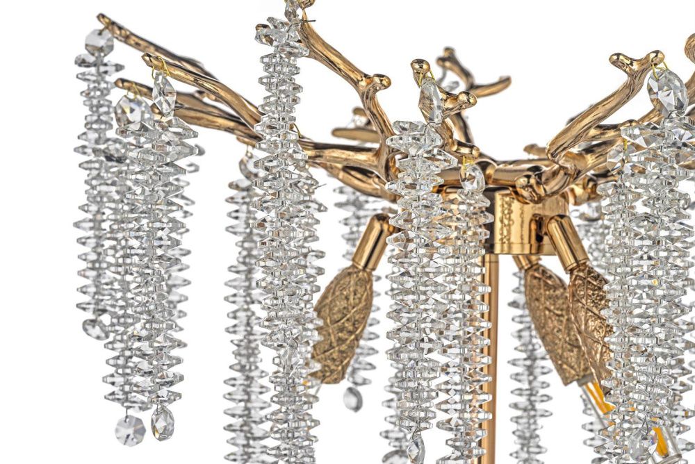 Настольная лампа *37*60 см, 3*G9*40W, Dio D`arte Tavenna Gold Tavenna H 4.1.1.100 G, Золото