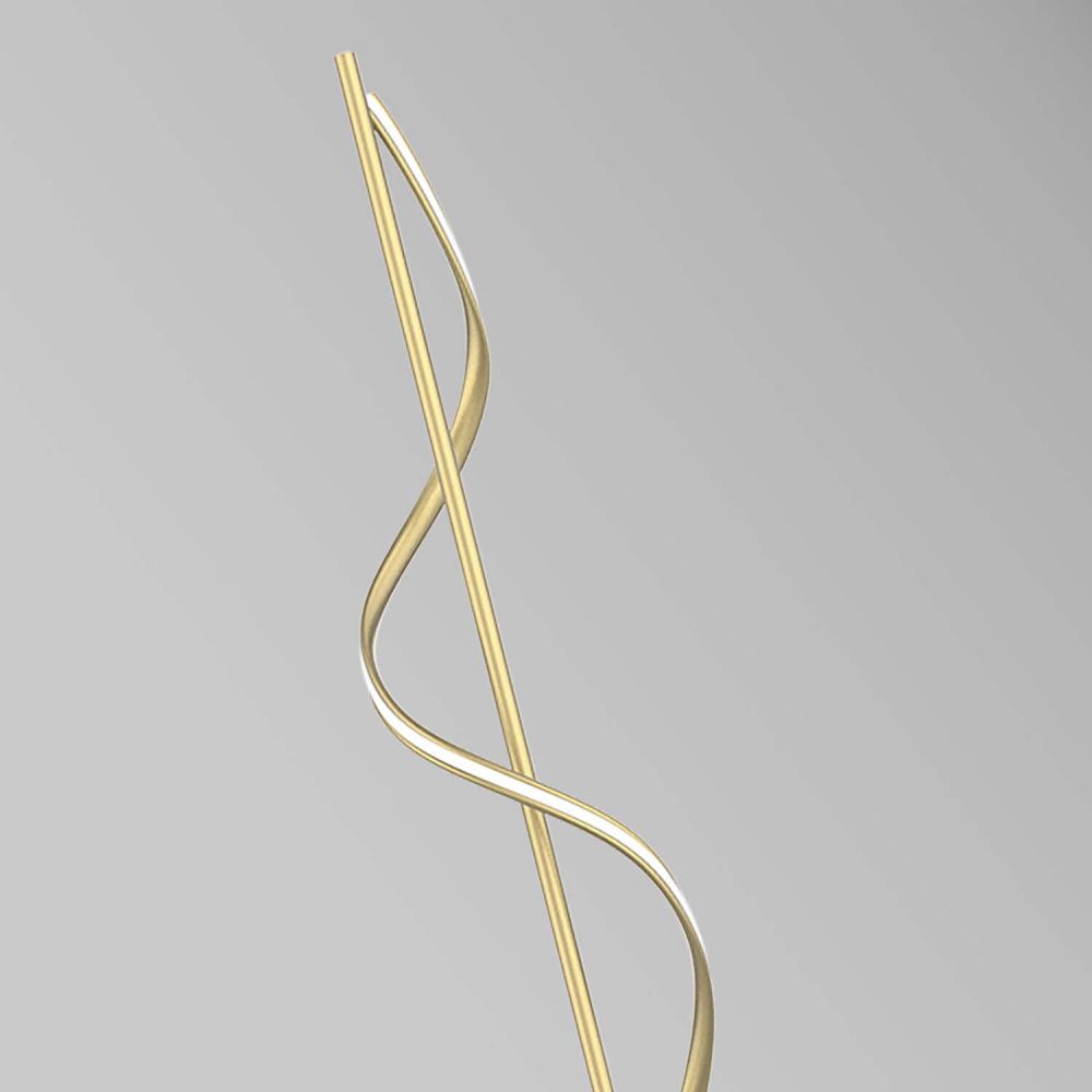 Торшер 22*115 см, 1*LED, 25W, 4000K, F-Promo Locket 4181-1F, золотой матовый