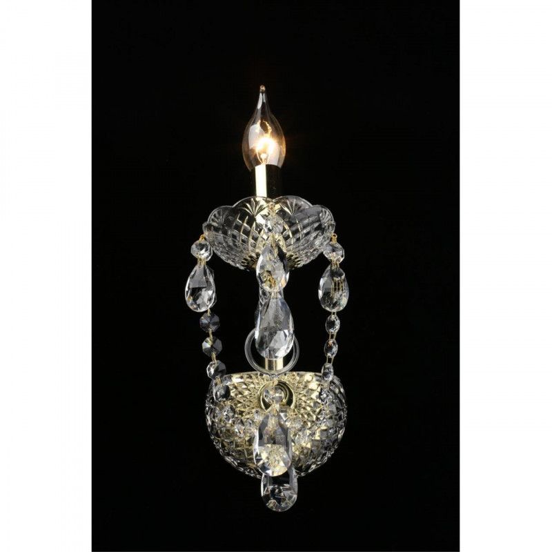 Бра 21*12*30 см, 1*E14, 40W, Aployt Koletta APL.755.11.01, золотой