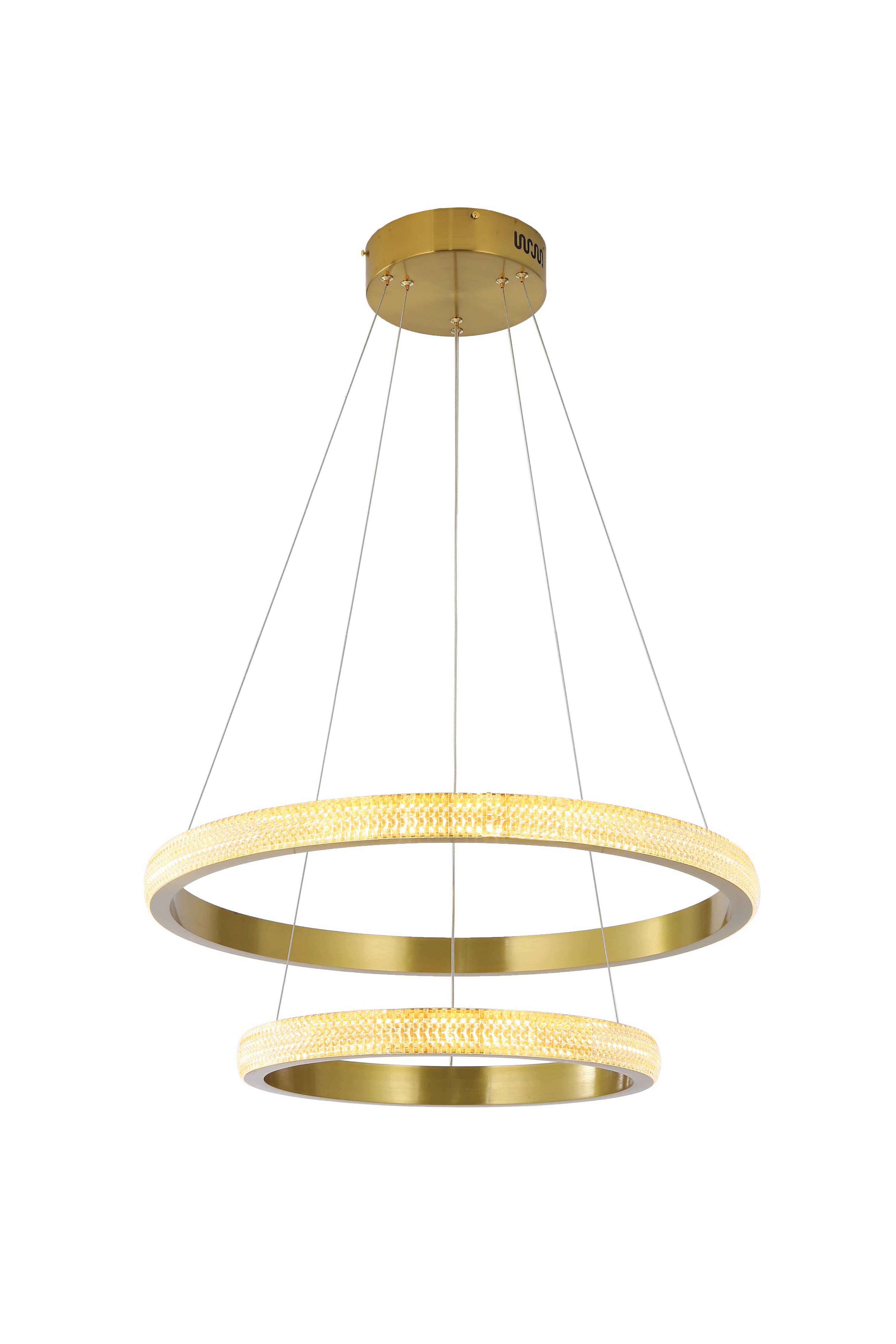 Светильник подвесной 40/60/80 см, LED 63W 3000/4000/6000K бронза Zortes Lidia ZRS.30110.63