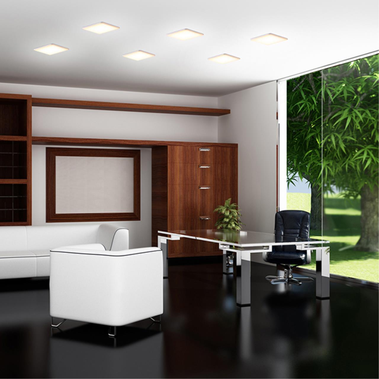 Светильник 17/7.5-15 см, 18W, 3000K, IP20, 1620 Lm Novotech Moon 358149,  LED, белый