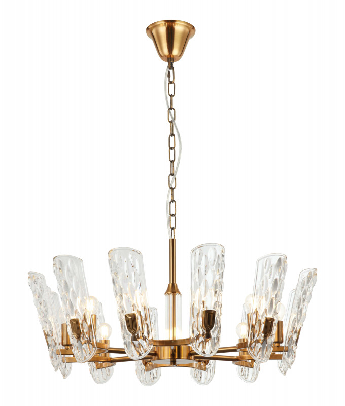 Люстра подвесная 80*80*60/150 см, 12*E14 40W Бронза Stilfort Darling 2091/05/12P