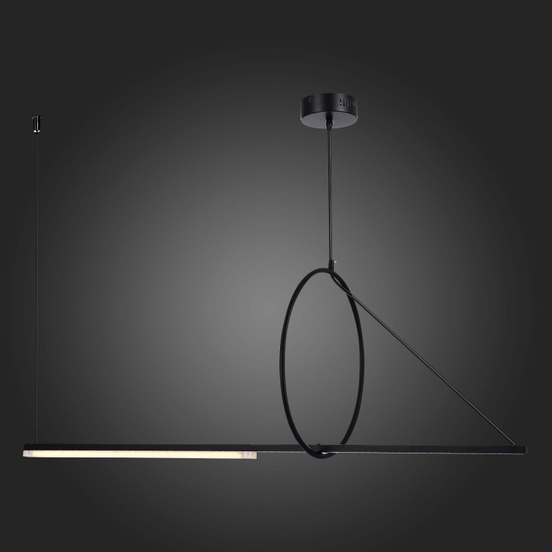 Светильник 120 см, 12W, 4000K ST LUCE GAIA SL6113.403.01 Черный