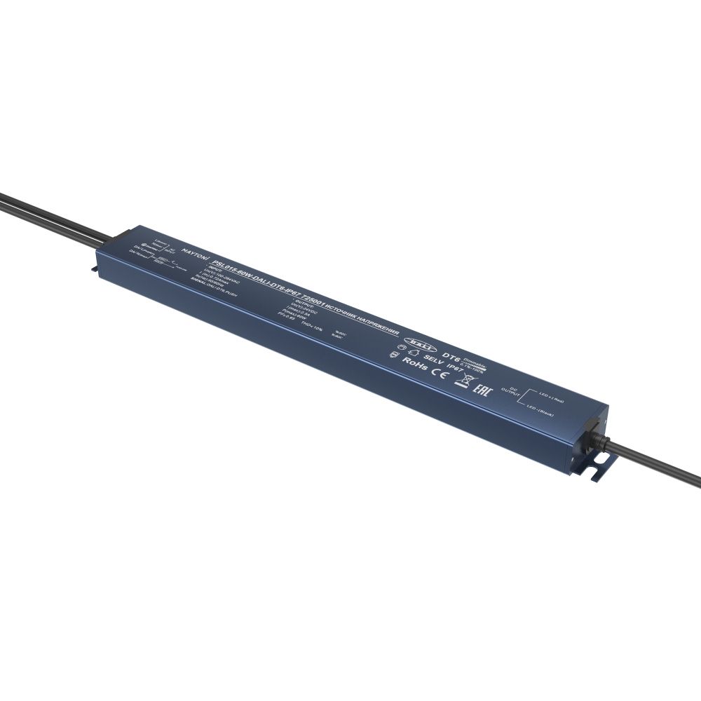 Источник напряжения 24V PSL017-60W-DALI-DT6-IP67 Maytoni Lighting control  725001
