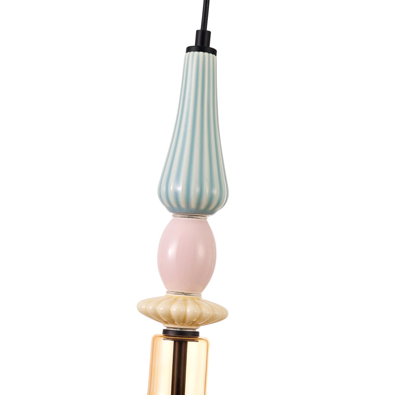 Подвесной светильник 12,5*180 см, LED, 9W, 4000К, Favourite Dolci 4465-1P черный