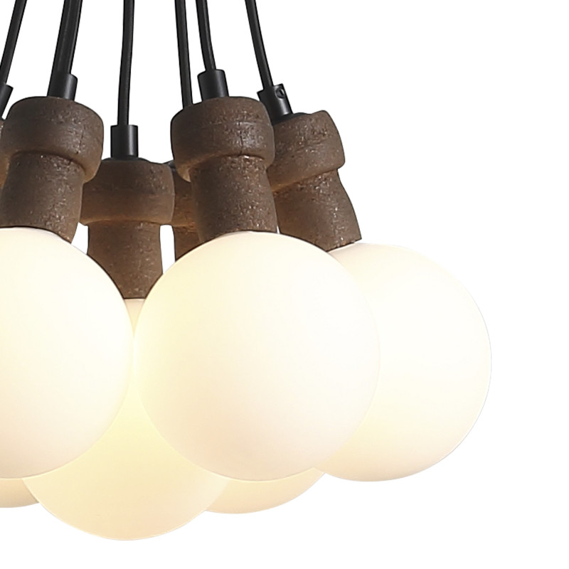 Светильник подвесной CORK 7*G9*5W 4000K ST LUCE SL6226.403.07 черный