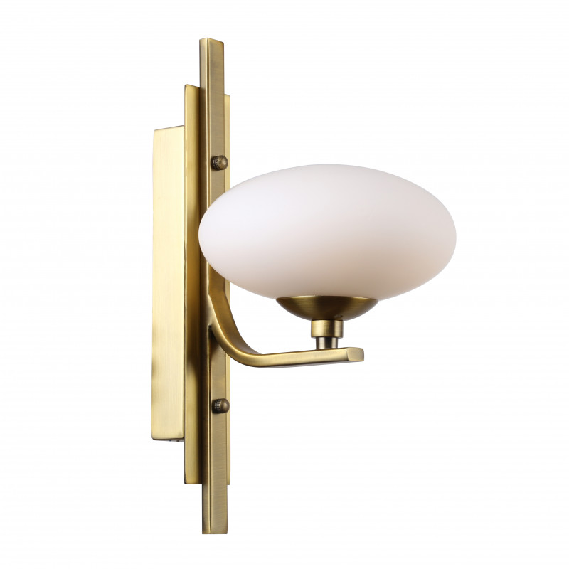Бра Favourite Pernetti 2513-1W, D195*W150*H300, античная латунь