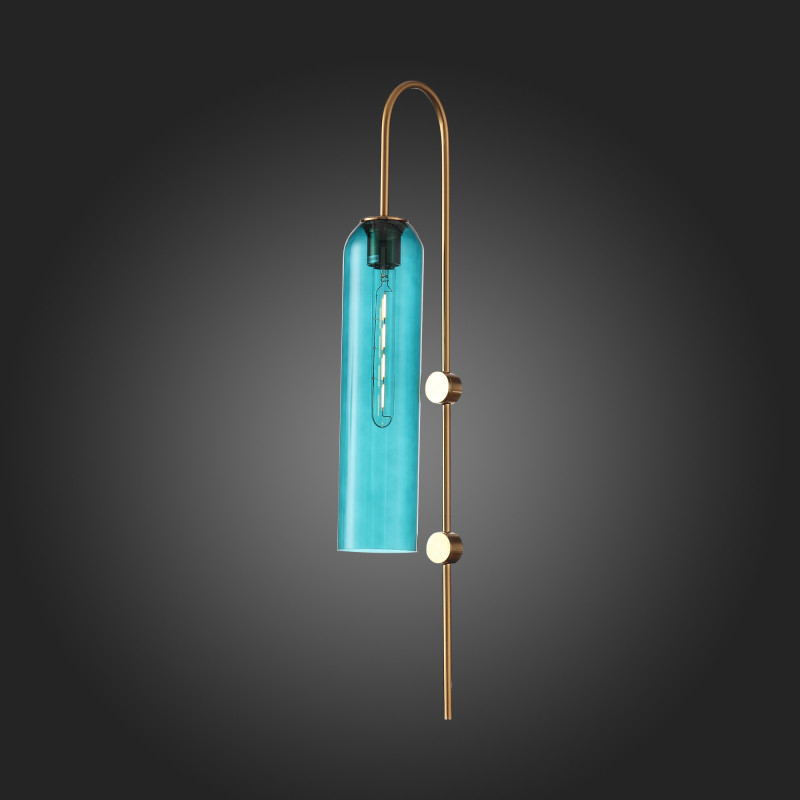 Светильник настенный 10 см, 60W, ST LUCE CALLANA SL1145.381.01 Латунь