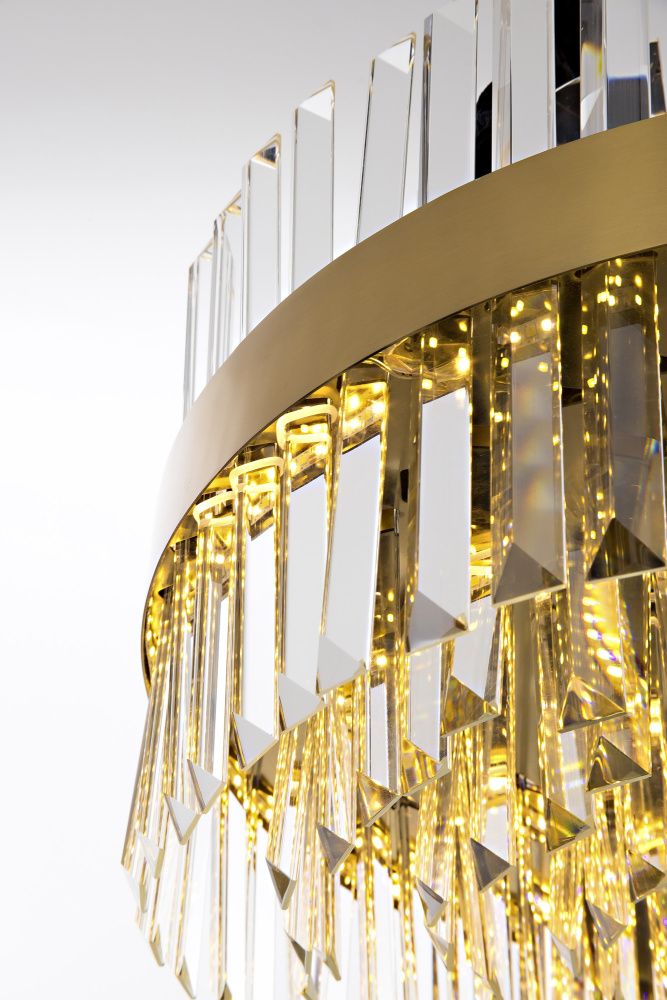 Подвесная люстра 60*60*80 см, LED 130W, 3000 / 6000K, Бронза MODELUX ML.005.600